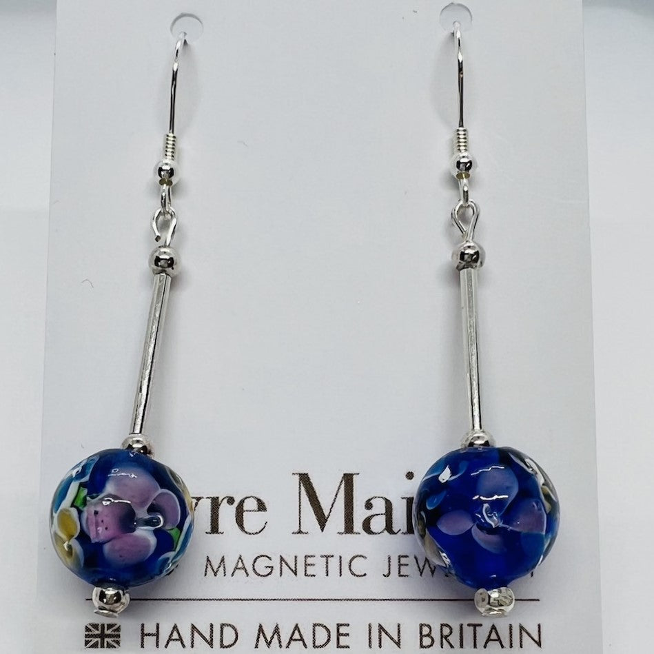 SSE1 Japanese Blue and Pink Flower