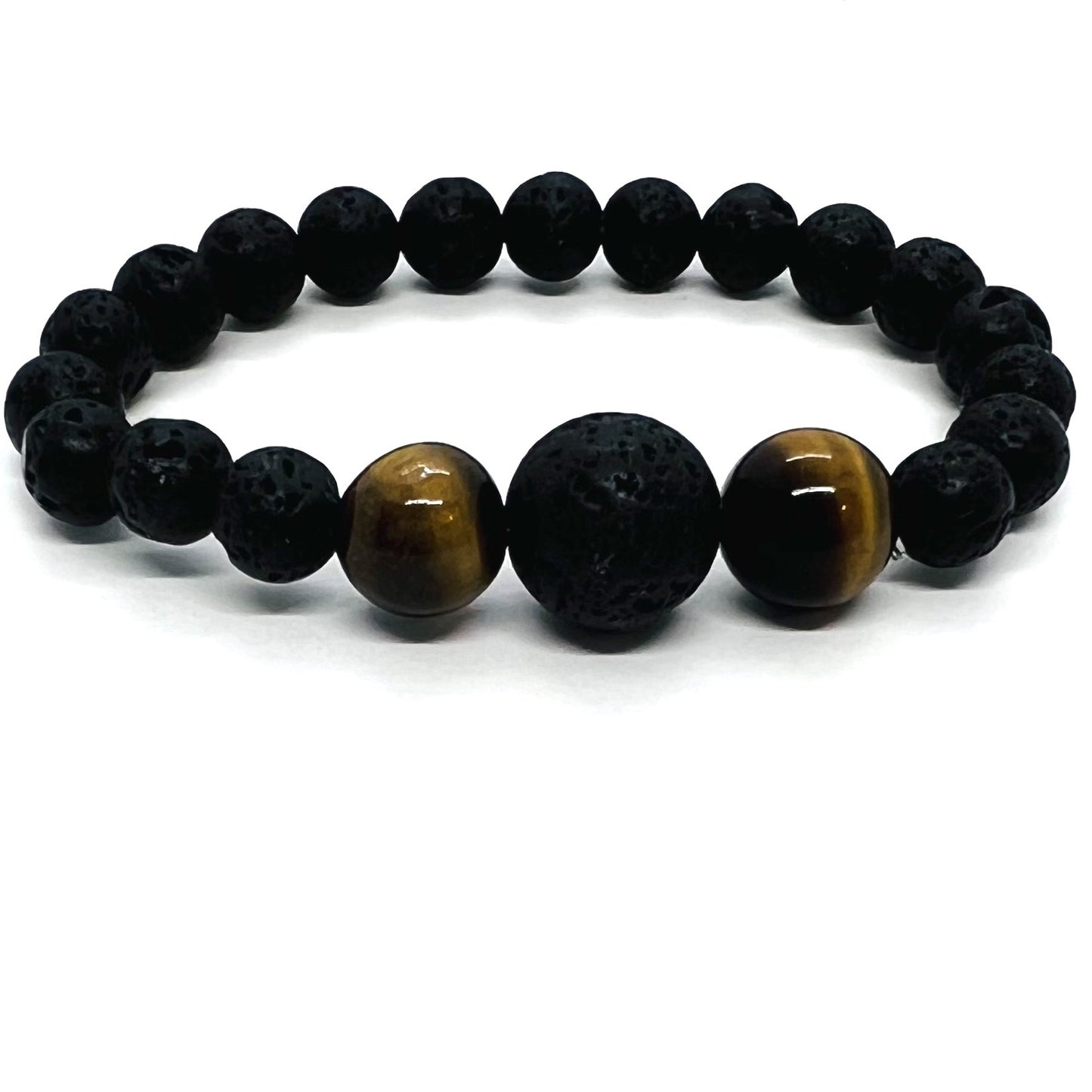 B15 Lava Stone and Tiger's Eye