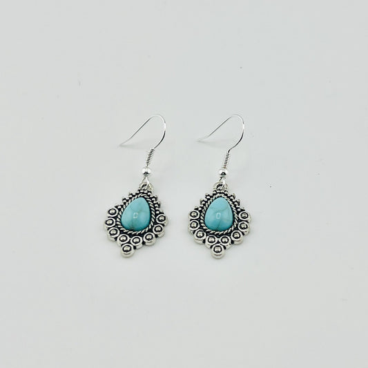 E2521 Antique Style Turquoise