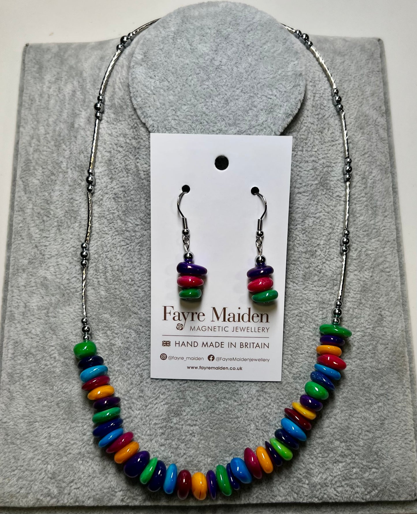 S1309 Multicolour Rondelle Shell