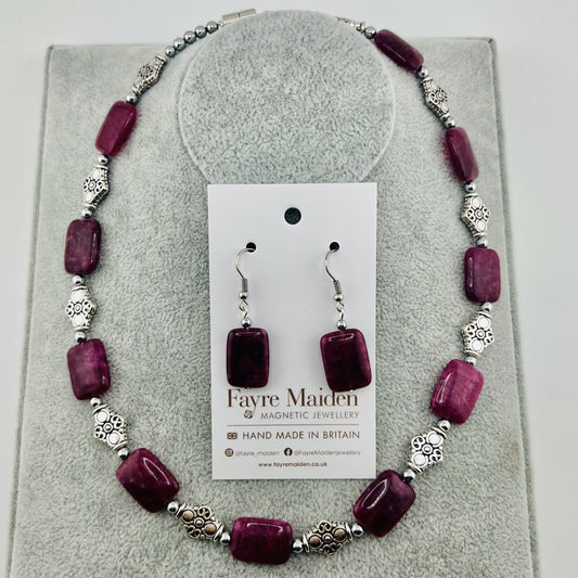 S1300 Berry Malaysian Dyed Jade