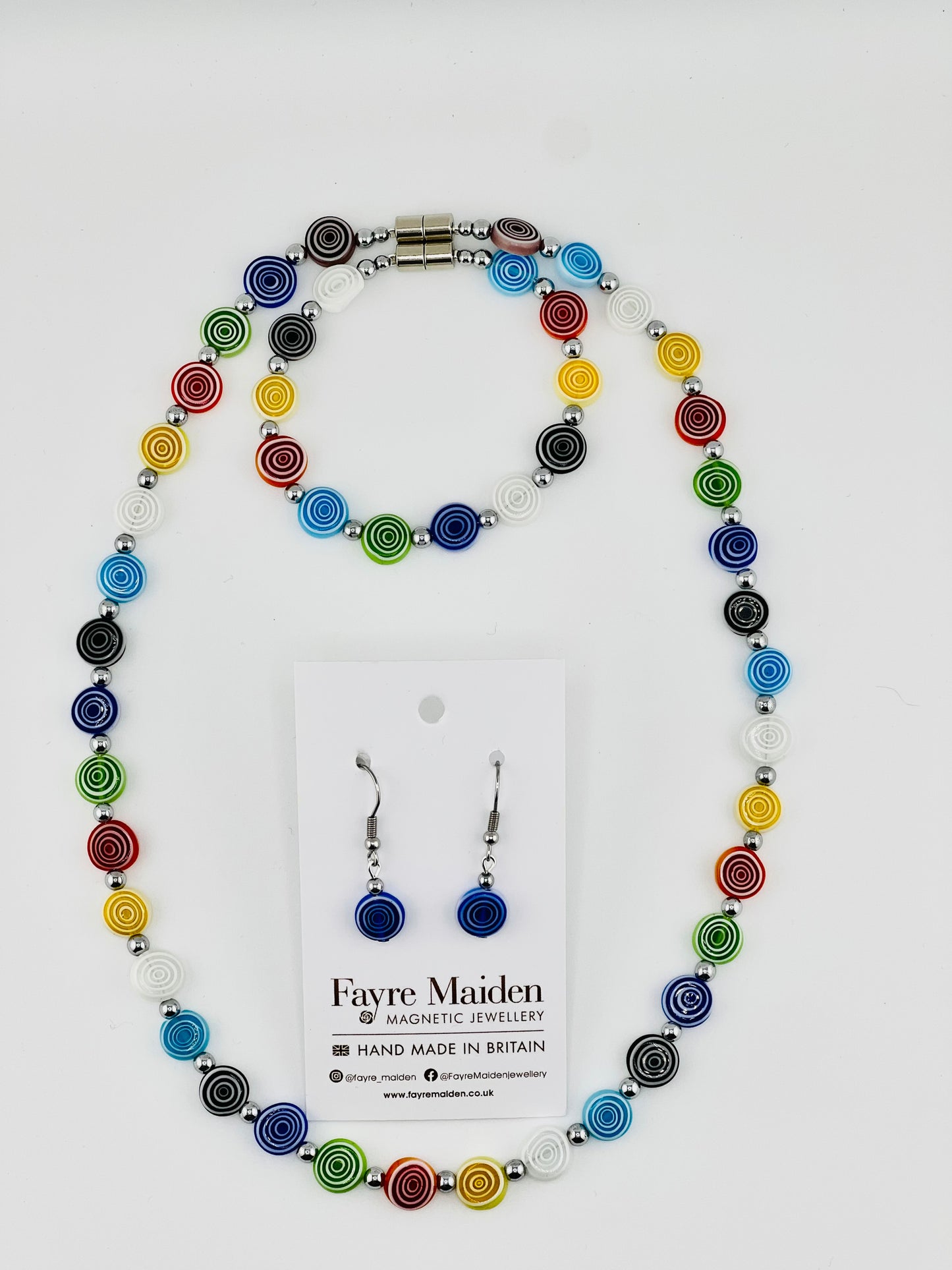 S1317 Mixed Colour Spirals